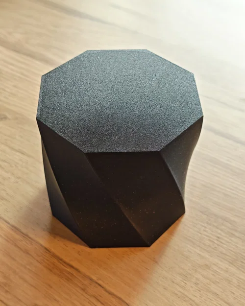 Chậu cây Low-Poly xoắn / Chậu hình học (Lòng trong trơn láng) - Image 7