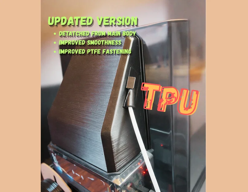 Adapter in TPU cho Centauri Carbon 2 - Cải tiến nắp trên - Image 1