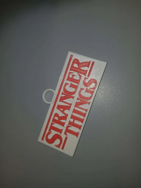 Móc khóa in 3D Stranger Things nhỏ gọn độc đáo - Image 1