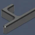 Móc treo mũ bảo hiểm 3D tiện lợi gắn cạnh tủ - Thumbnail 3