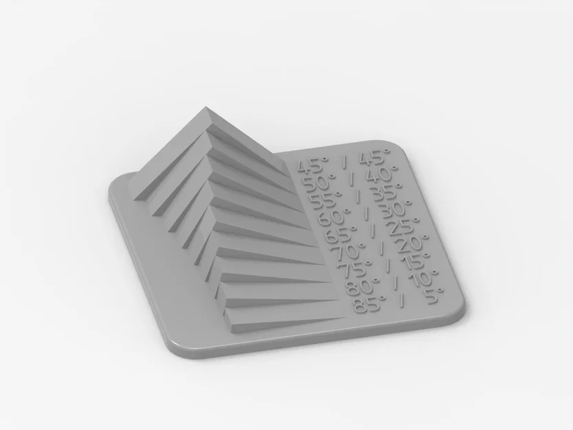 Mô hình kiểm tra độ nghiêng Slopes Print Test (Calibration) - Image 1