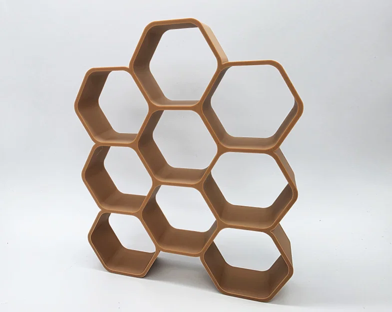 Kệ Trưng Bày Mô Hình Hình Lục Giác (12 Ô) - In 3D Không Cần Support - Image 4