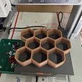 Kệ Trưng Bày Mô Hình Hình Lục Giác (12 Ô) - In 3D Không Cần Support - Thumbnail 6