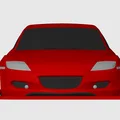 Mô hình Mazda RX-8 Kit Card (tỉ lệ 1:24) - Thumbnail 4