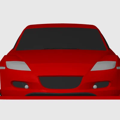 Mô hình Mazda RX-8 Kit Card (tỉ lệ 1:24)