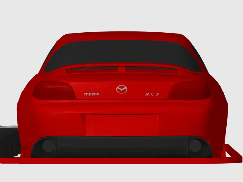 Mô hình Mazda RX-8 Kit Card (tỉ lệ 1:24) - Image 5