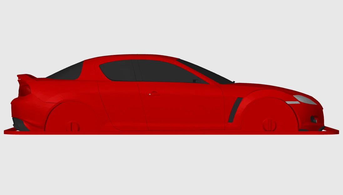 Mô hình Mazda RX-8 Kit Card (tỉ lệ 1:24) - Image 6