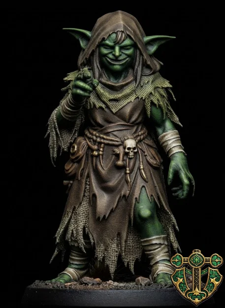 Mô hình Goblin Warlock cho game tabletop - Image 2