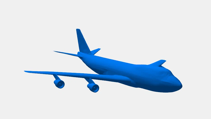 Mô hình in 3D máy bay Boeing 747 đẹp mắt - Image 1