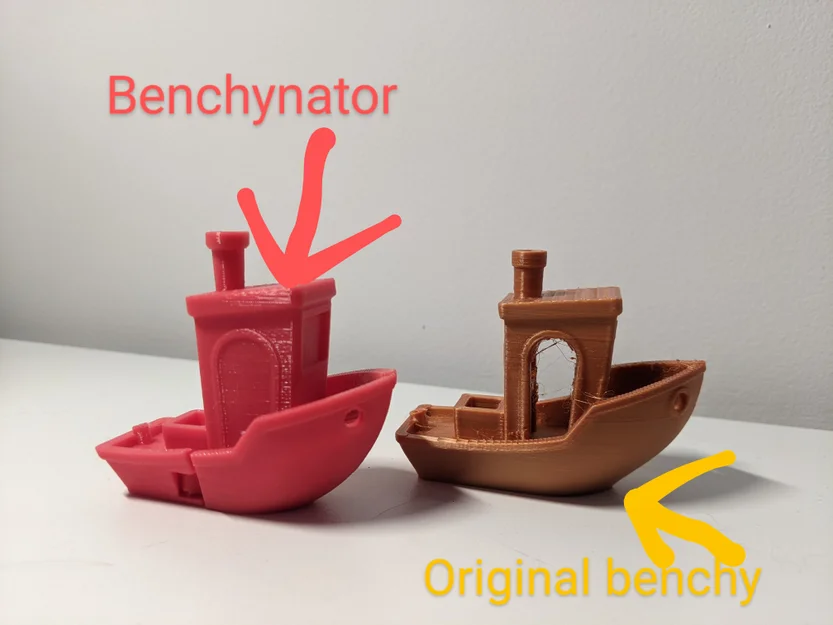 Benchynator - Robot biến hình Benchy in-place, tích hợp sẵn support - Image 2