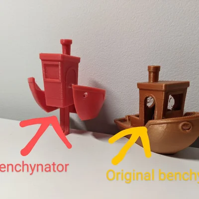 Benchynator - Robot biến hình Benchy in-place, tích hợp sẵn support