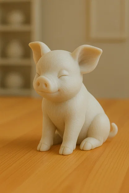 Mô hình chú heo nhỏ đáng yêu trang trí để bàn - Image 1
