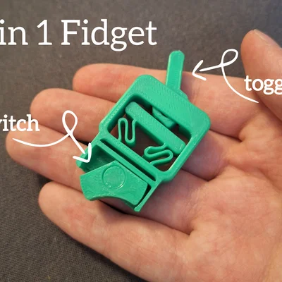 Switch & Toggle – Đồ chơi Fidget 2 trong 1