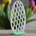 Trang trí Trứng Phục Sinh họa tiết tổ ong - Thumbnail 2