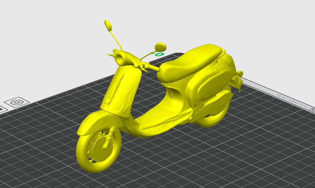 Mô hình xe tay ga cổ điển (Vespa Scooter) để in 3D - Image 6