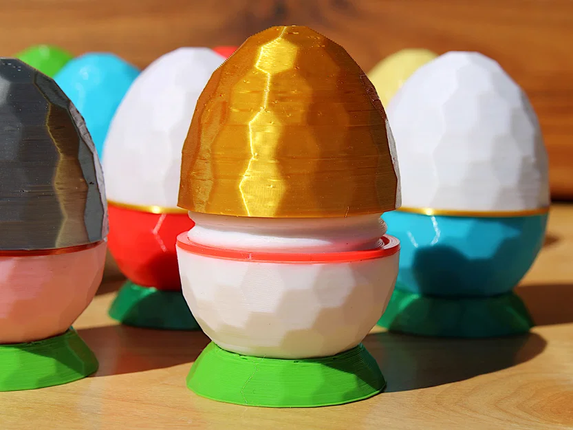 Hexegg: Hộp Đựng Quà - Hộp Hình Trứng Lục Giác Có Ren Vặn - Image 4