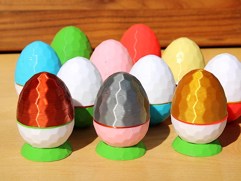 Hexegg: Hộp Đựng Quà - Hộp Hình Trứng Lục Giác Có Ren Vặn - Image 5
