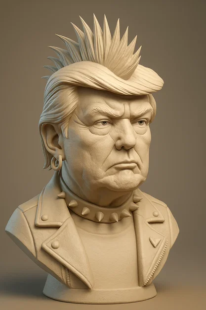 Donald Trump phong cách Punk - Image 1