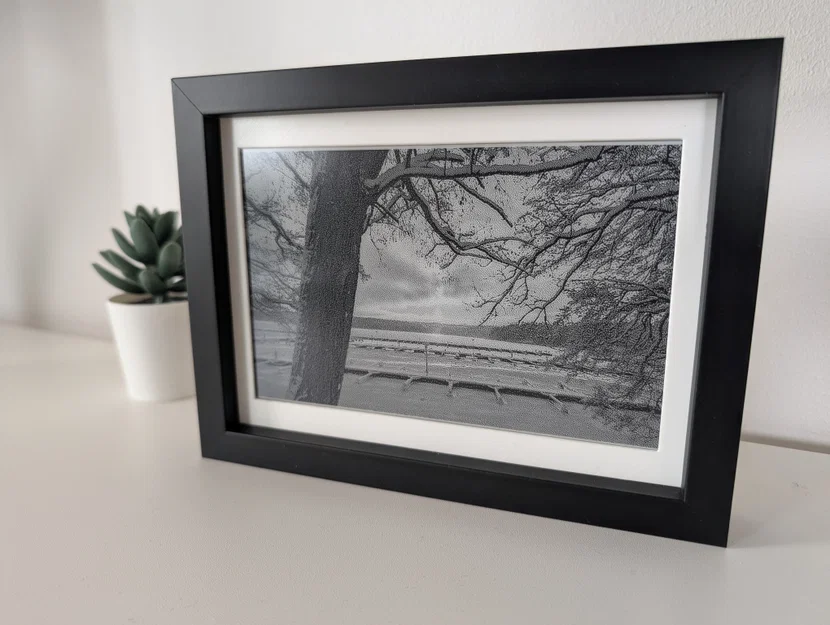 Stillness insert - Vỏ ốp màn hình e-ink 7.5" cho TRMNL DIY Kit và IKEA RÖDALM (13x18cm) - Image 1