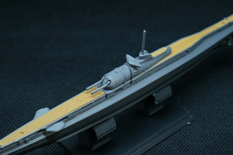 Mô hình tàu ngầm tuần dương Surcouf (tỷ lệ 1:625) - Image 6