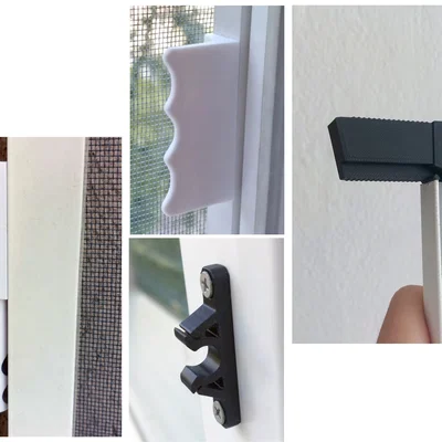 Bộ phụ kiện lắp ráp khung lưới chống muỗi