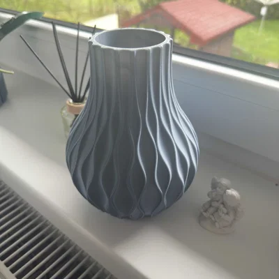 Bình hoa hồng in 3D đẹp mắt - Dễ dàng in với nhựa PLA