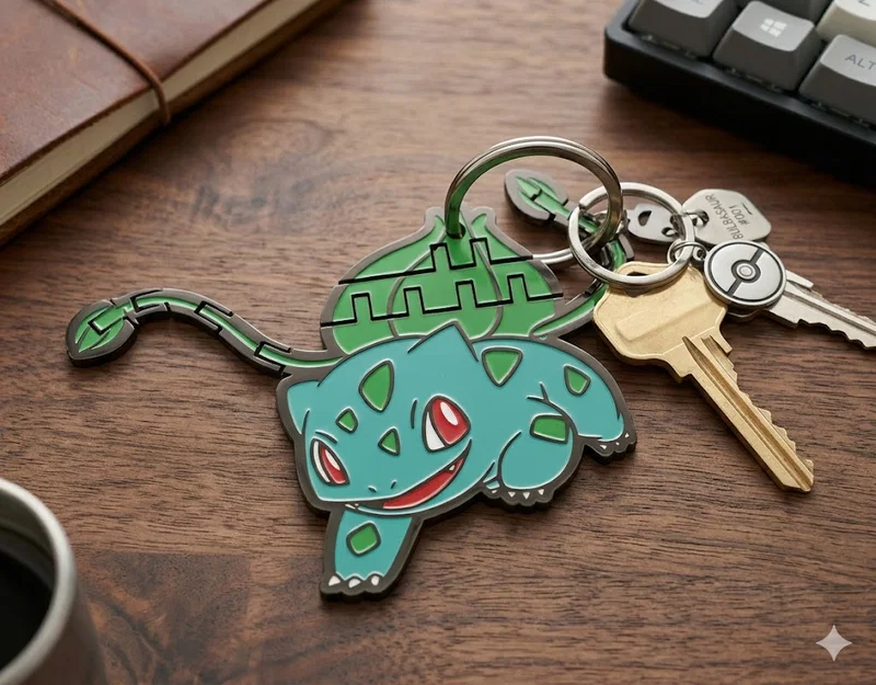 Mô hình Pokemon Bulbasaur Flexi cử động linh hoạt - Image 1