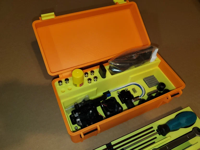 Hộp Đựng Linh Kiện/Dụng Cụ cho Qidi Plus 4 (Rugged Box) - Image 2