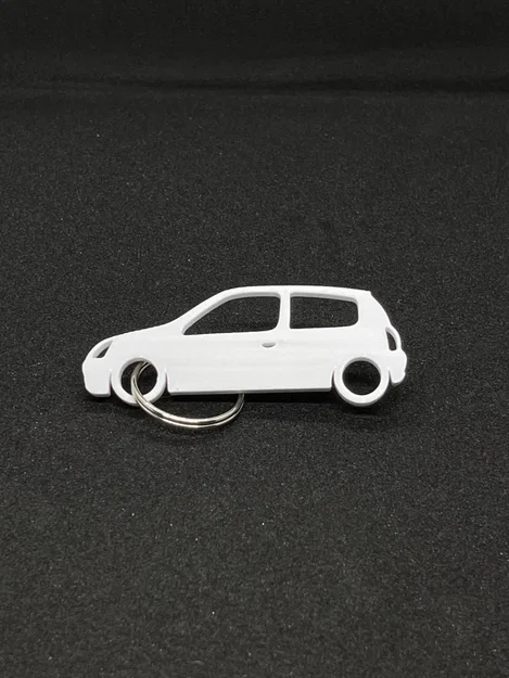 Móc khóa / Hình bóng xe Renault Clio 2 (bản 3 cửa) - Image 2