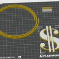 Mẫu in 3D dây chuyền mặt đô la phong cách ấn tượng - Thumbnail 2