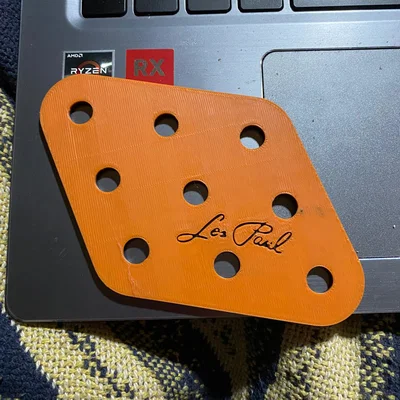 Jig hỗ trợ đi dây điện đàn guitar Les Paul (Les Paul wiring jig)
