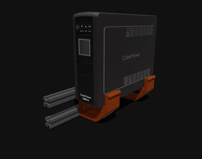Giá đỡ bộ lưu điện CyberPower 1500 cho khung nhôm định hình 3030 - Image 1