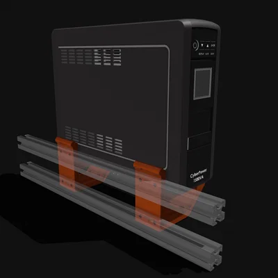 Giá đỡ bộ lưu điện CyberPower 1500 cho khung nhôm định hình 3030