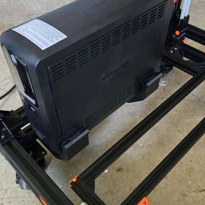 Giá đỡ bộ lưu điện CyberPower 1500 cho khung nhôm định hình 3030