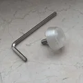 Chân đế nội thất, ren M6, chống trượt - Thumbnail 3