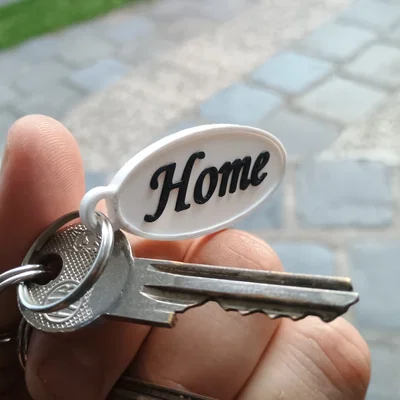 Móc khóa Home 3D trang trí đẹp mắt và dễ in cho mọi nhà