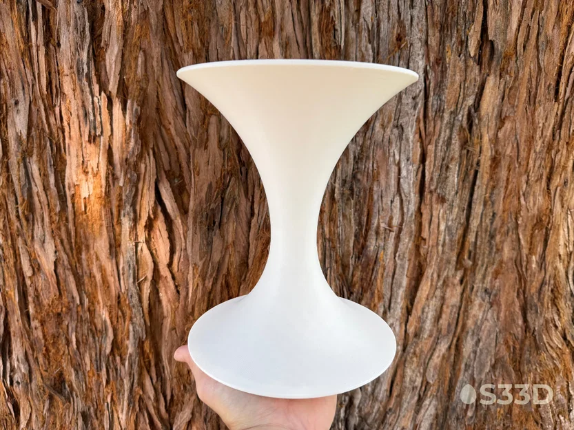 S33D - HOME - VASE - Bình Hoa Đồng Hồ Cát | Thiết kế hữu cơ - Image 1