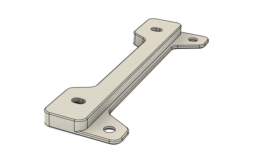Ngàm chuyển đổi gắn quạt 120mm cho thanh nhôm 2020 (3D Print) - Image 2