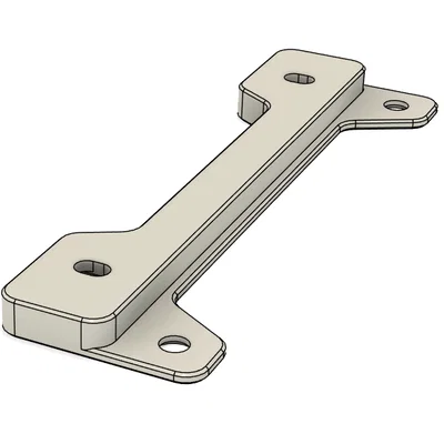 Ngàm chuyển đổi gắn quạt 120mm cho thanh nhôm 2020 (3D Print)