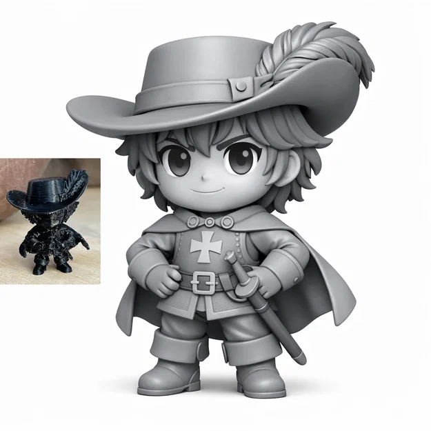 Mô hình Chibi D'Artagnan - Image 1