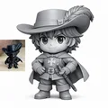 Mô hình Chibi D'Artagnan - Thumbnail 1