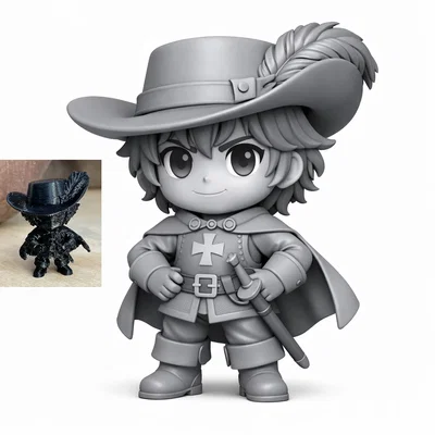 Mô hình Chibi D'Artagnan