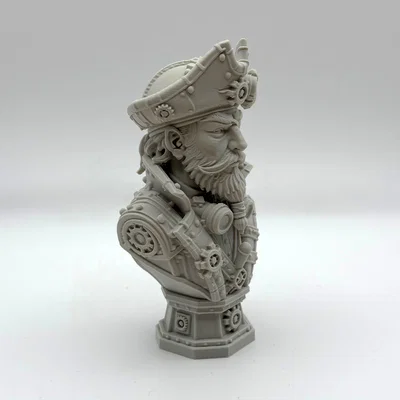 Tượng Bán Thân Cướp Biển Steampunk