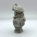 Tượng Bán Thân Cướp Biển Steampunk - Thumbnail 4