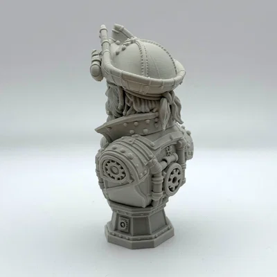Tượng Bán Thân Cướp Biển Steampunk