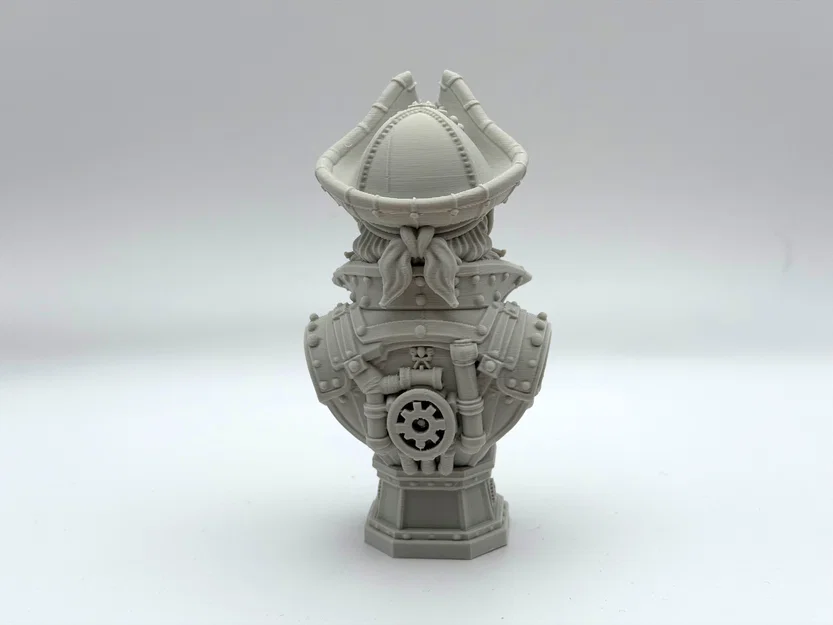 Tượng Bán Thân Cướp Biển Steampunk - Image 5