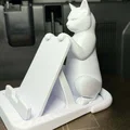 Giá Đỡ Điện Thoại Hình Mèo – Phụ Kiện Để Bàn Dễ Thương - Thumbnail 1