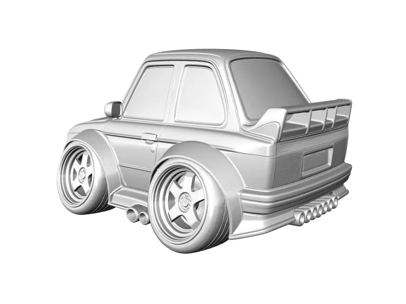 Mô hình xe BMW e30 M3 phong cách hoạt hình (Caricature) cực chất - Image 5