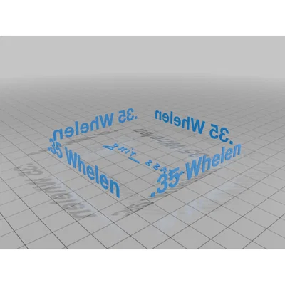 Khay đựng đạn .35 Whelen - Phụ kiện reload đạn 3D in 2 phiên bản