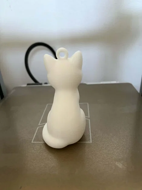Móc khóa mèo dễ thương – Thiết kế tối giản Kawaii - Image 5